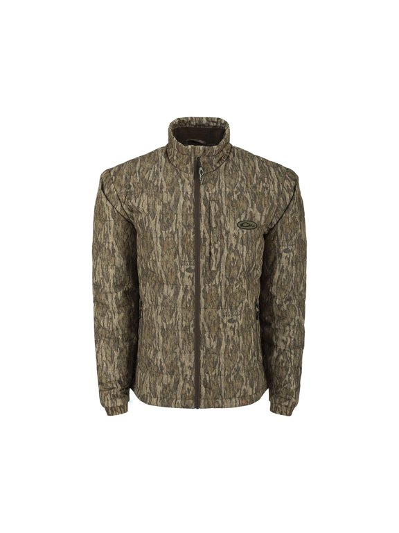 Drake Men's MST Synthetic Down Pack Jacket Mossy Oak Bottomland 2XL