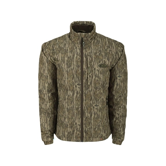 Drake Men's MST Synthetic Down Pack Jacket Mossy Oak Bottomland Large