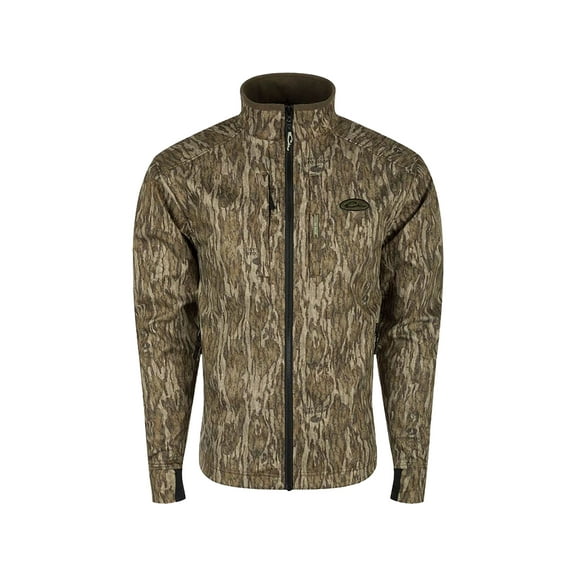 Drake Men's MST Windproof Softshell Jacket Mossy Oak Bottomland XL