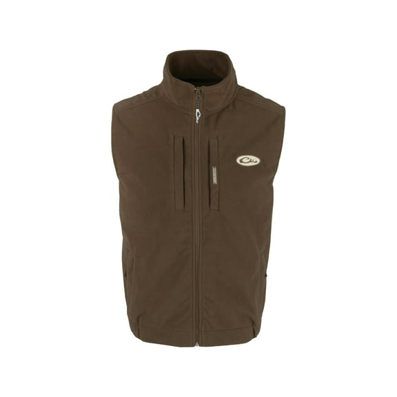 Drake Men's Windproof Layering Vest Dark Earth Large