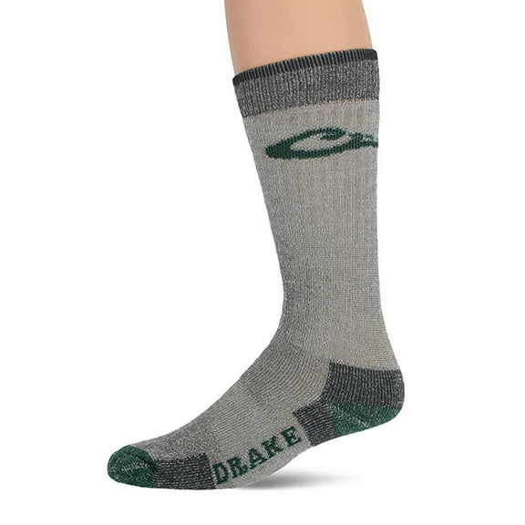 Drake Mens Socks, 80% Merino Wool Midweight Outdoor Boot Sock, 1 Pair