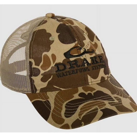 Drake Mesh Back Camo Cap - Old School
