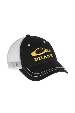 Drake Mesh Back Logo Hat - Black
