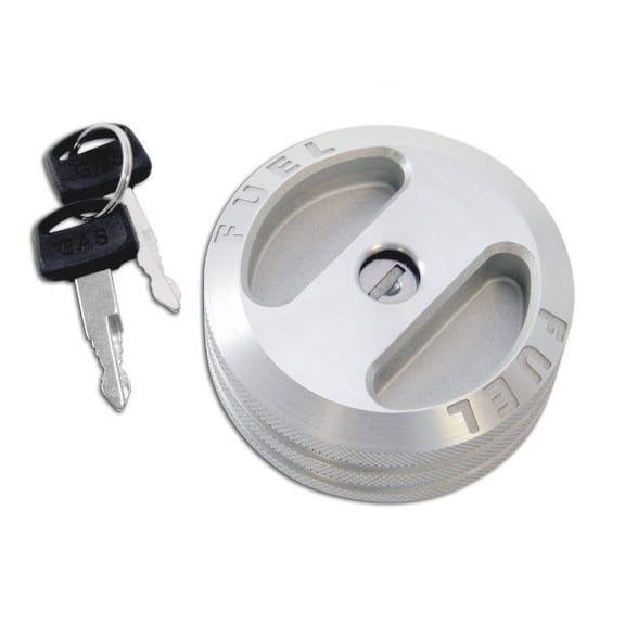 Drake Muscle Cars 5R3Z-9030-BL Locking Fuel Cap Billet Aluminum