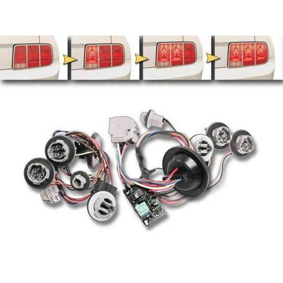 Drake Muscle Cars 5R3Z-STL Sequential Tail Light Kit Programmable