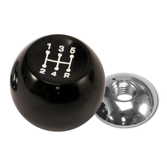 Drake Muscle Cars E5ZZ-7213-T5 1965-1966 Style T5 Shift Knob 5-Speed Black