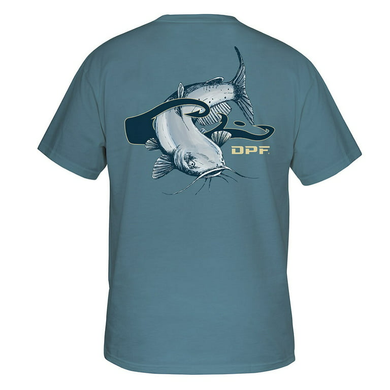Drake Performance Fishing DPF Catfish Logo S/S T-Shirt 