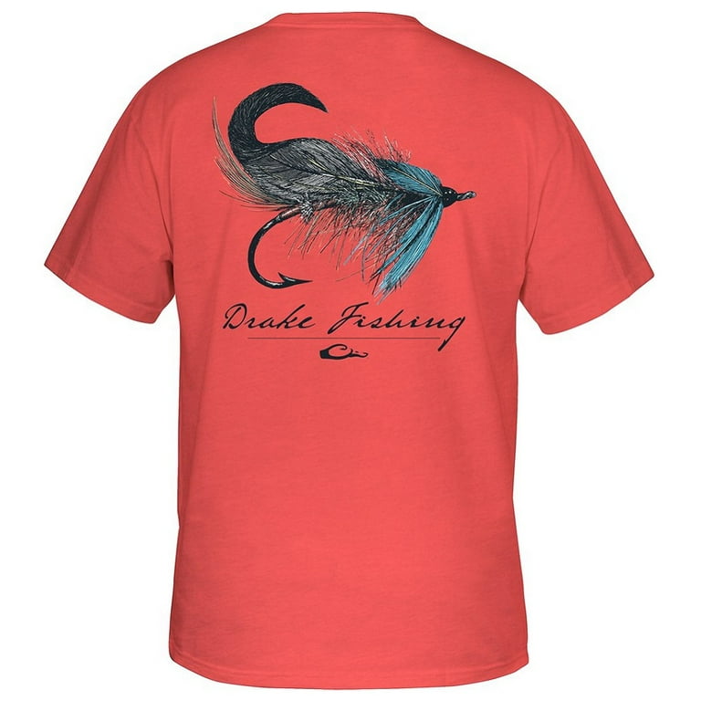 Drake Performance Fishing Fly Short Sleeve T-Shirt 