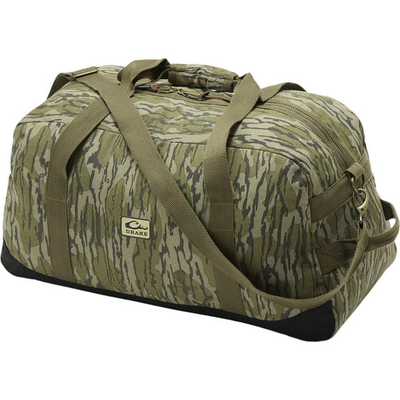 Drake Throwback80 Duffel Bag Mossy Oak Original Bottomland