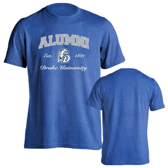 Drake University Bulldogs Alumni Proud Graduate Short Sleeve T-Shirt
