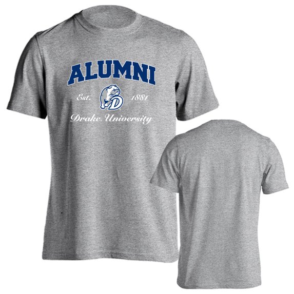 Drake University Bulldogs Alumni Proud Graduate Short Sleeve T-Shirt