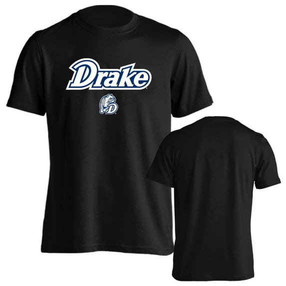 Drake University Bulldogs Classic Arch with Mascot Short Sleeve T-Shirt