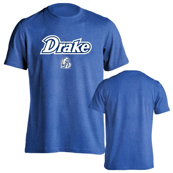 Drake University Bulldogs Classic Arch with Mascot Short Sleeve T-Shirt