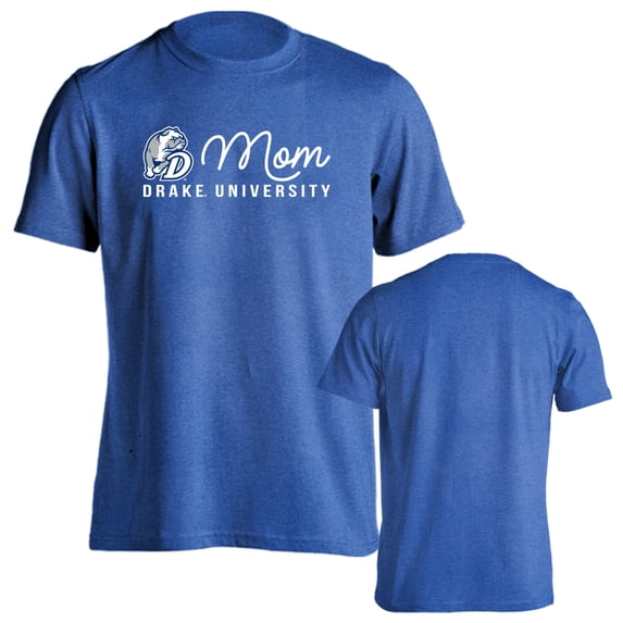 Drake University Bulldogs Mom Proud Parent Short Sleeve T-Shirt