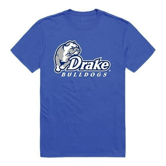 Drake University Men The Freshman T-Shirt, Royal - Medium