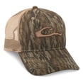 thumbnail image 1 of Drake Waterfowl Men's Mesh-Back Camo Hunting Cap Mossy Oak Bottomland One Size Fits Most, 1 of 4