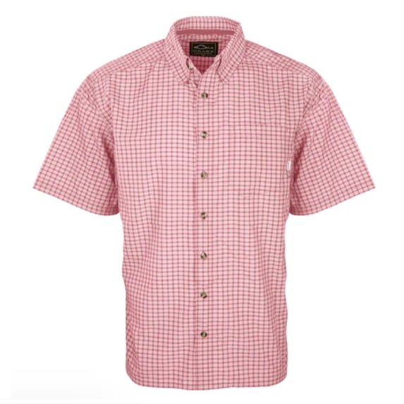 Drake Waterfowl Featherlite Check Short Sleeve Shirt