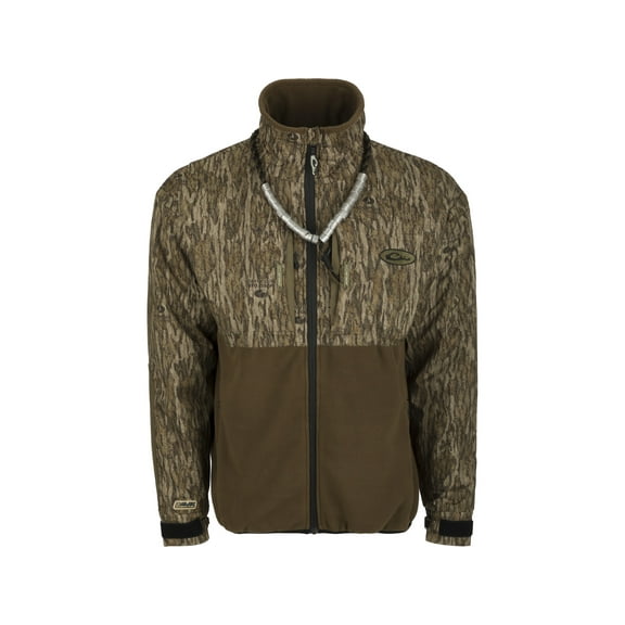 Drake Waterfowl Men's MST Guardian Eqwader Flex Fleece Full-Zip Jacket