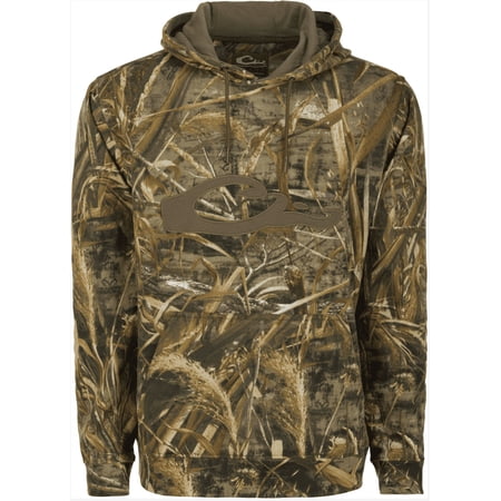 Drake Waterfowl Hoodie / Hooded Sweatshirt Embroidered Logo Realtree Max 5 Men's