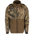thumbnail image 1 of Drake Waterfowl Men's LST Guardian Flex Double Down Eqwader Hooded Full-Zip Jacket, 1 of 8