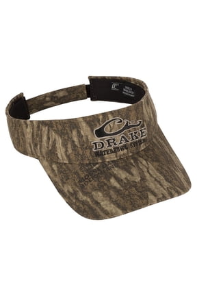 Logo Visor, Back Closure, Bottomland Camo OSFM