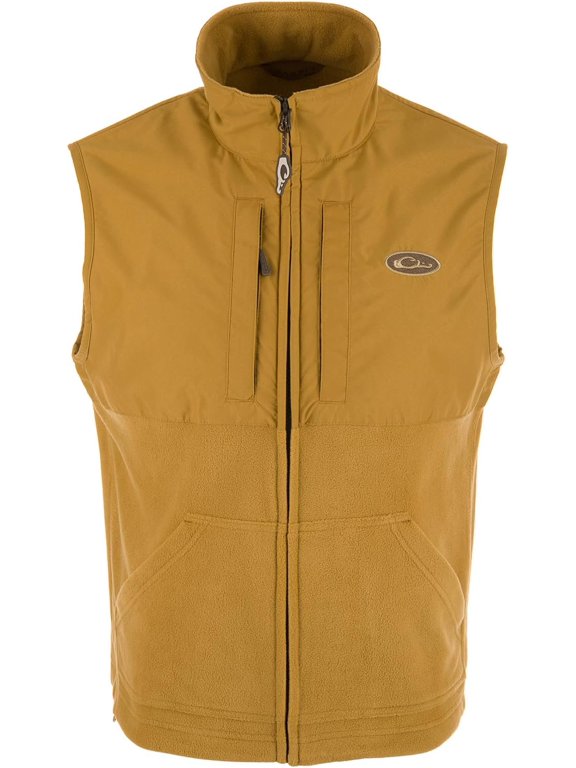 MST Eqwader Fleece-Lined Zip Vest Field Khaki 2XL