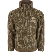 Drake Waterfowl MST Waterproof Fleece-Lined 1/4 Zip Jacket- Mossy Oak Original Bottomland- 3XLarge