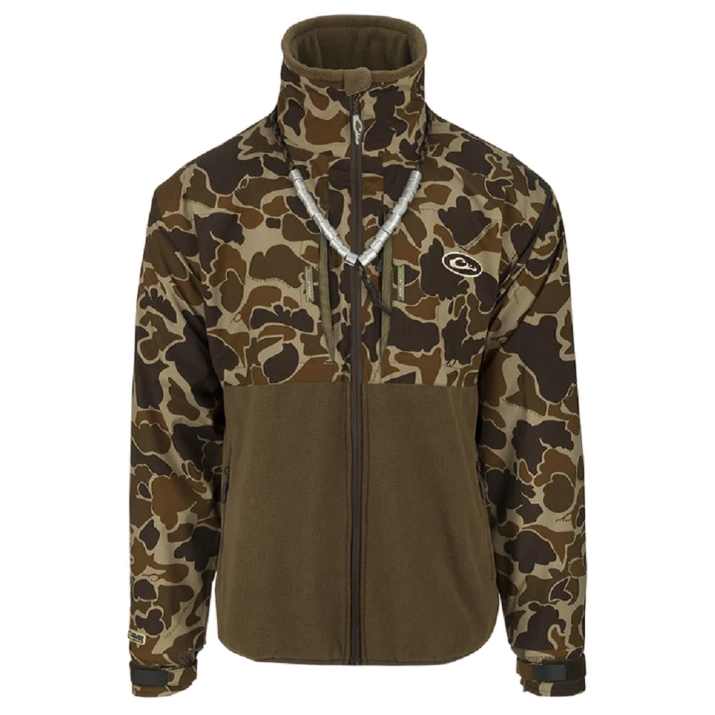 Drake Waterfowl MST Guardian Eqwader Flex Fleece Full Zip Jacket ...