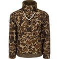 thumbnail image 1 of Drake MST Waterfowl Fleece-Lined 1/4 Zip Jacket - Old School, 1 of 1