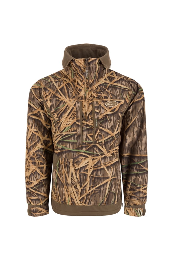 MST Waterproof Fleece-Lined 1/4 Zip Jacket- Mossy Oak Original Shadow Grass- 3XLarge