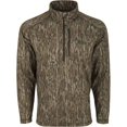 thumbnail image 1 of Drake Waterfowl Men's Breath 1/4 Zip Camo Pullover, 1 of 4