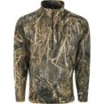 thumbnail image 1 of Drake Waterfowl Men's Breath 1/4 Zip Camo Pullover, 1 of 4