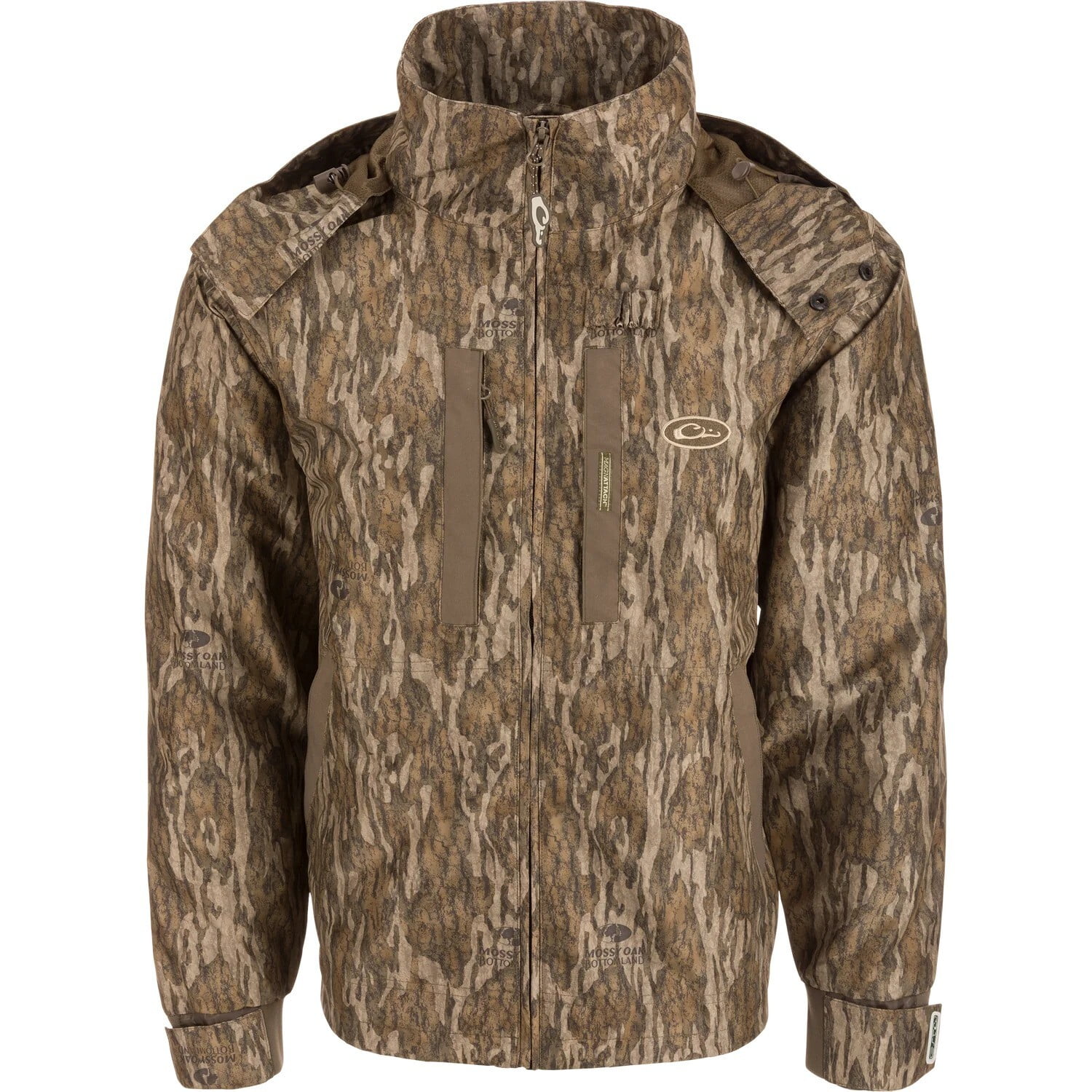 Drake Waterfowl EST Heat Escape Full Zip 2.0 Mossy Oak Bottomland XXLarge Walmart