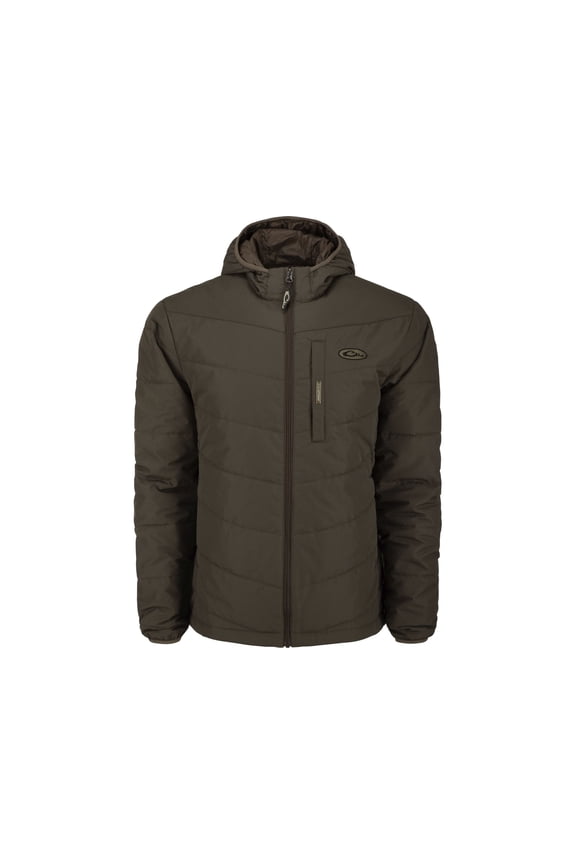 Drake Men's MST Synthetic Down Hooded Jacket Green Timber 2XL