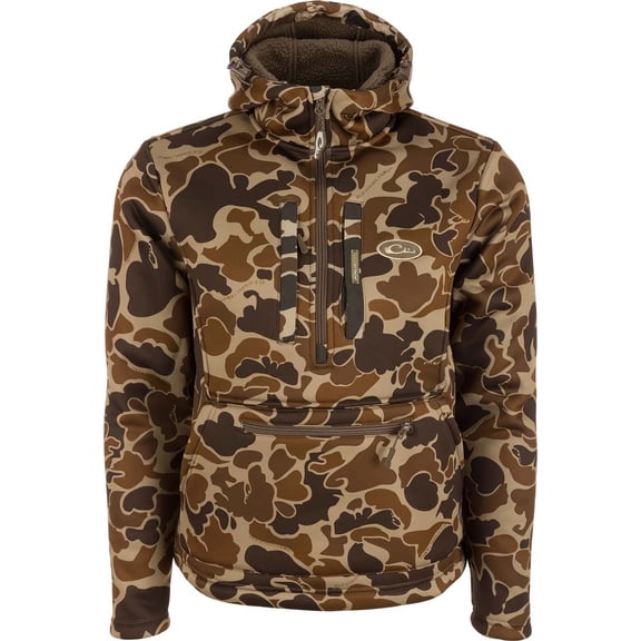Drake Waterfowl Men's Ultimate Wader Quarter Zip Hoodie Jacket