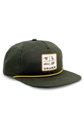 Drake x Lost Hat DDTF Goat Rope Cap Olive/Gold OSFM