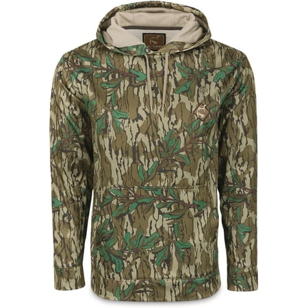 Drake Waterfowl Ol' Tom Camo Performance Hoodie Mossy Oak Greenleaf X-Large