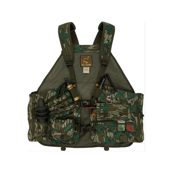 Ol' Tom Men's Time & Motion Easy Rider Turkey Hunting Vest Mossy Oak Greenleaf One Size Fits Most