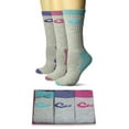 thumbnail image 1 of Drake Womens Socks, Gift Box Merino Wool Crew Boot Socks, 3 Pairs, 1 of 4