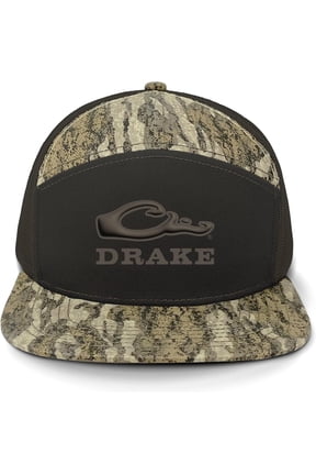 Drake X LOST SA7AGE 7 Panel Mid Crown Snap Back Hat, Camo, One Size Fits Most