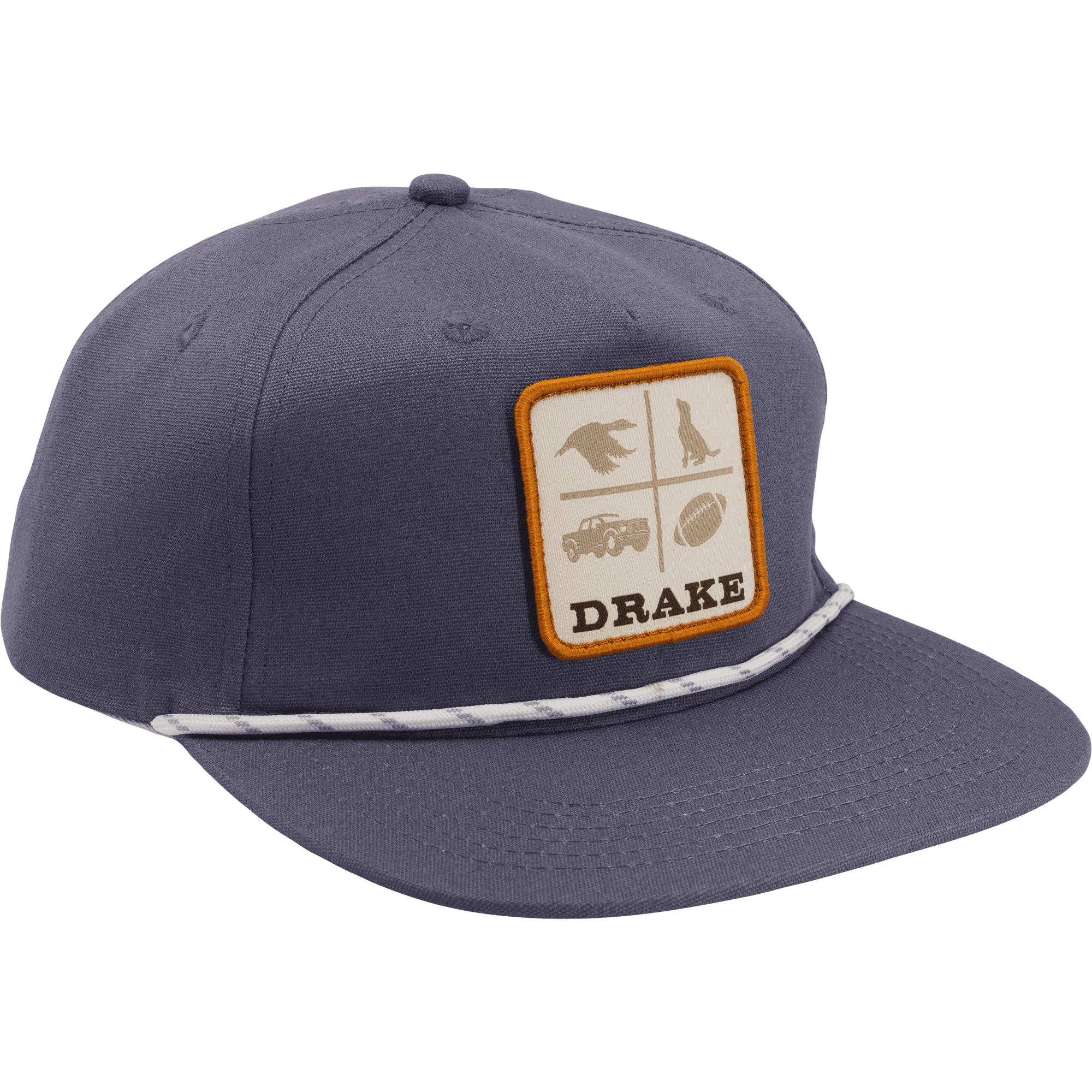 Drake X Lost Hat DDTF Goat Rope Cap Vintage Navy OSFM