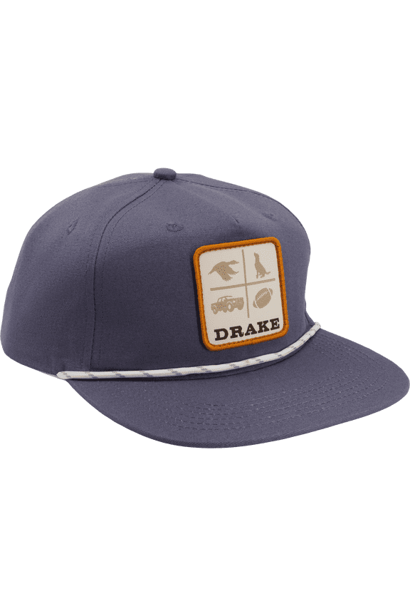 Drake X Lost Hat DDTF Goat Rope Cap Vintage Navy OSFM