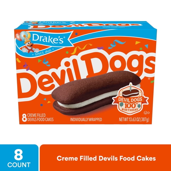 Drake's Devil Dogs, 8 Count, 13.63 oz