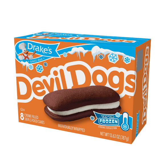 Drake's Devil Dogs, 8 Count, 13.63 oz
