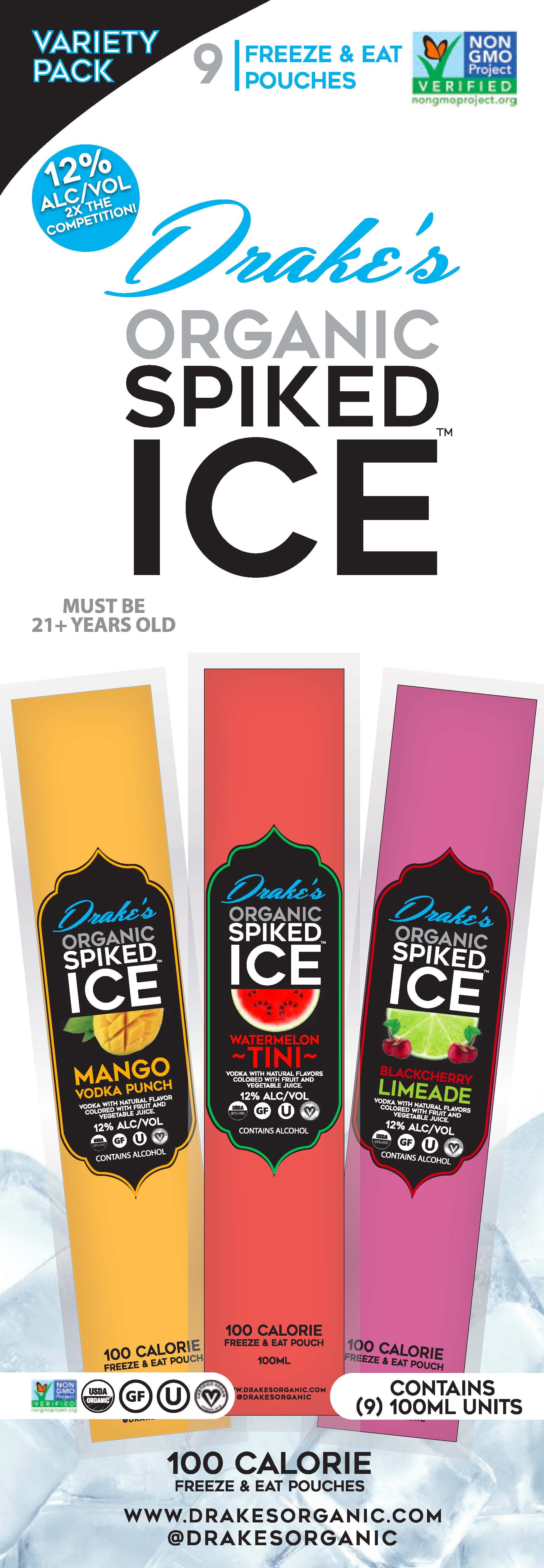 Indulge In The Refreshing Embrace Of Drake's Organic Spiked Ice: Quench Your Thirst And Elevate Your Mood