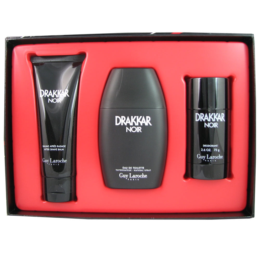Drakkar Noir Men by Guy Laroche 3 PCS Set