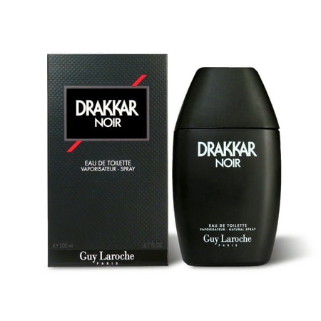 Drakkar Noir by Guy Laroche Eau de Toilette Spray Fragrance for Men, 6.7 oz