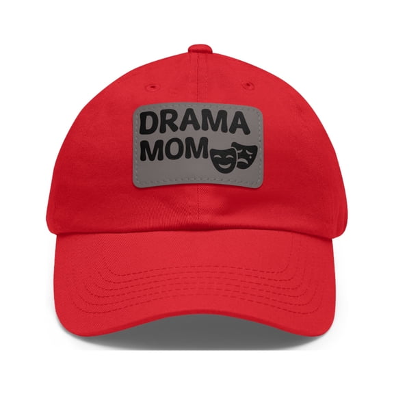 Drama Mom Hat Cap Strap Back Dad Hat With Patch High School College