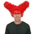 thumbnail image 1 of Drama Queen Red Men's Wig | Red Cosplay Halloween Wig | Premium Breathable Capless Cap, 1 of 9