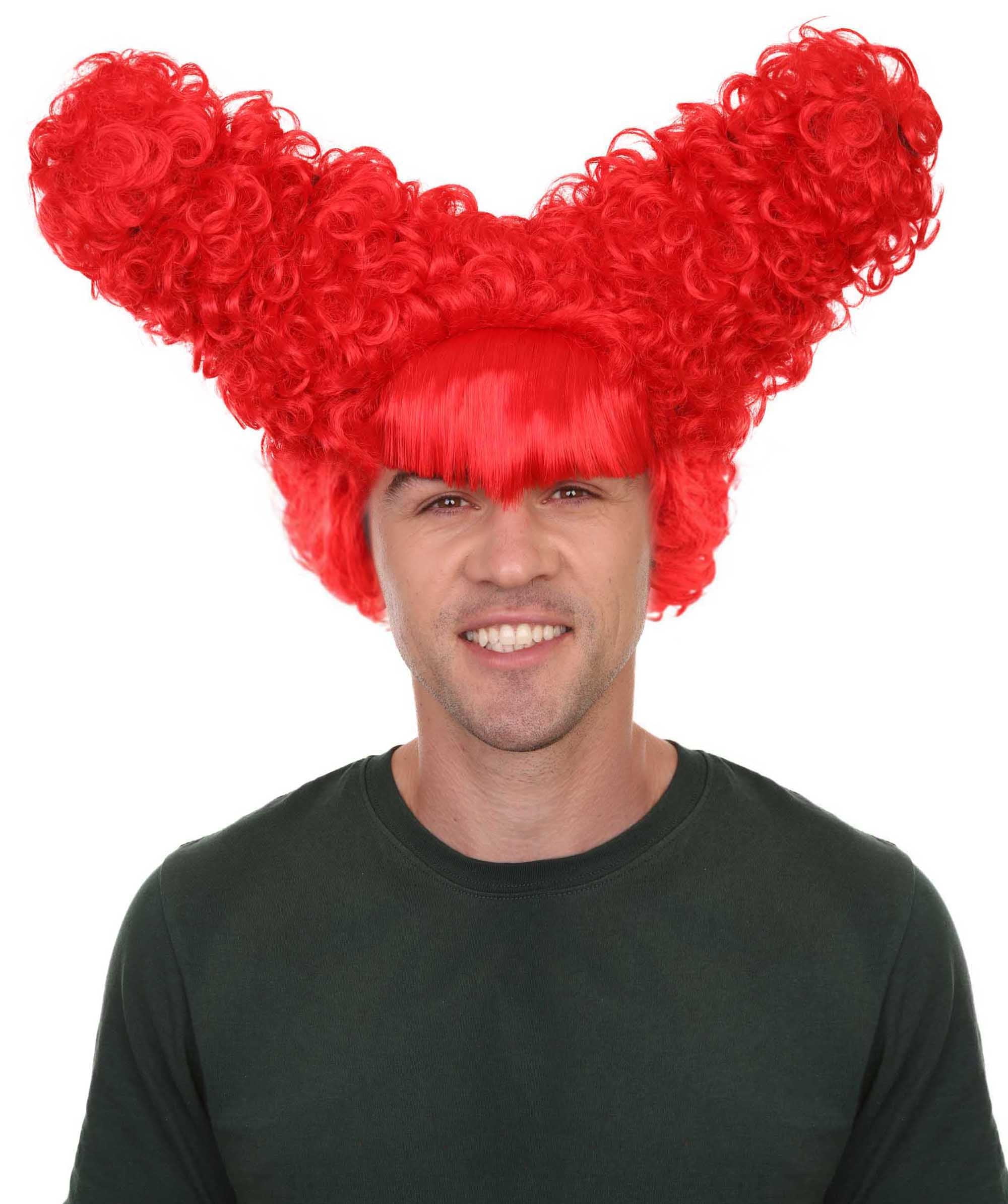 Red male wig deals